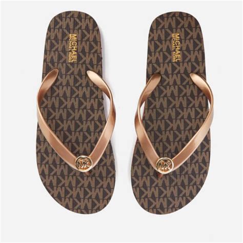 michael kors flip flops for women